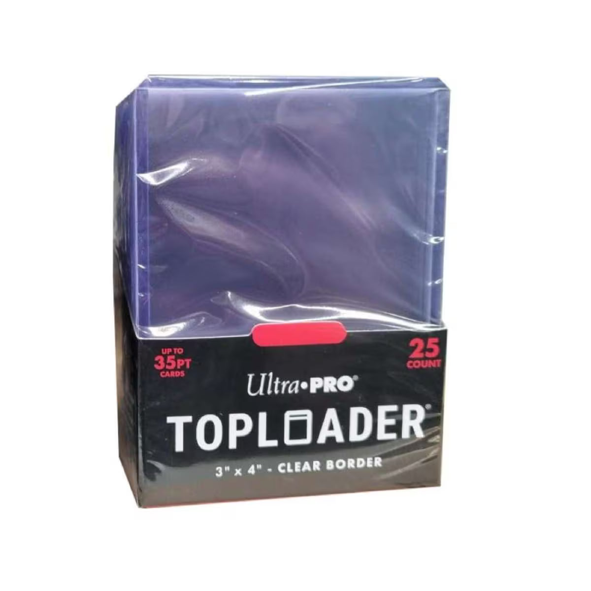 Ultra Pro - Toploader - 3x4" Clear Border - x25
