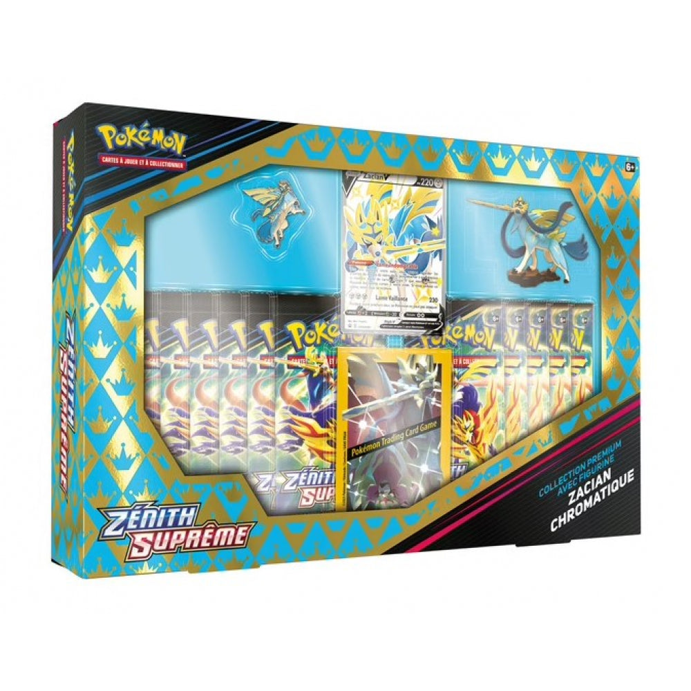 Pokémon - Coffret 11 Boosters - Collection Premium - Zenith Suprême - EB12.5 - Zacian-V Chromatique