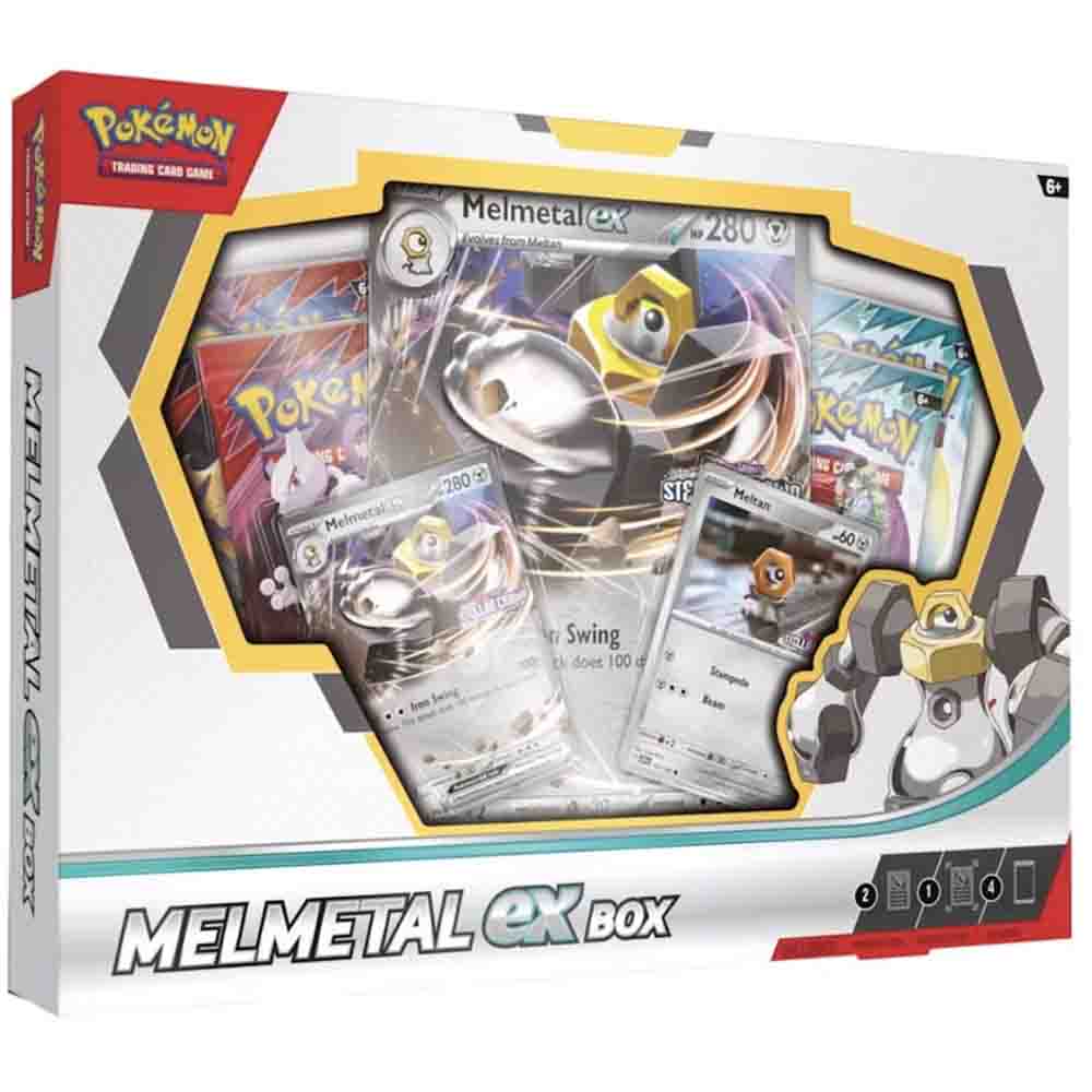 Pokémon - Coffret - 4 boosters - Melmetal EX