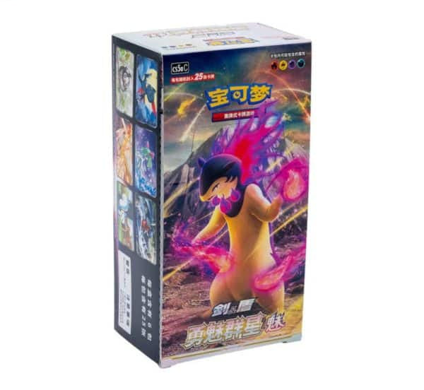 Pokémon - Boîte de 6 Boosters - cs5aC Brave Stars: Charm CN