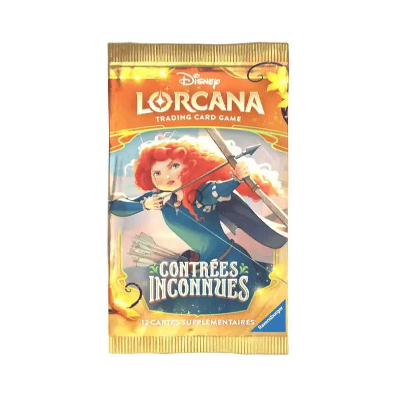 Disney Lorcana - 1 Booster - Chapitre 12 : Contrées Inconnues