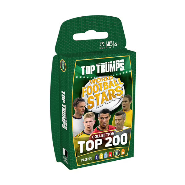 Top Trumps - World Football Stars Top 200 - Pack 5