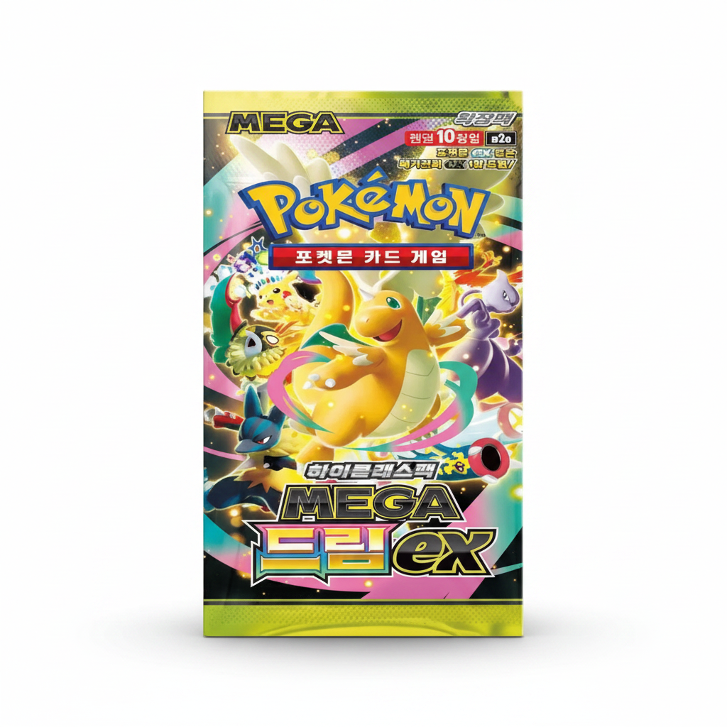 Pokémon Mega Dream EX KR - Fond blanc e-commerce