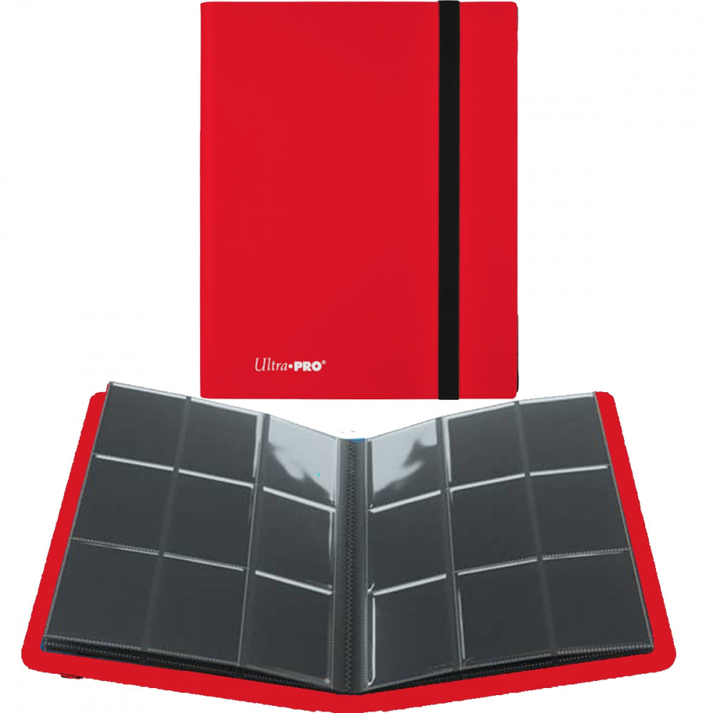Ultra Pro - Portfolio A4 - 9 cases - Pro-binder - Eclipse - Rouge 360 cases