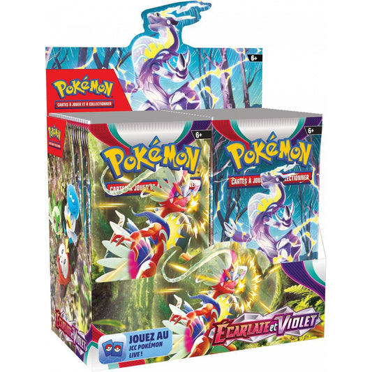 Pokémon - Display de 36 Boosters - EV01 - Ecarlate et Violet