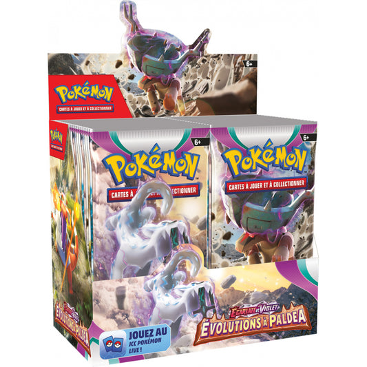 Pokémon - Display de 36 Boosters - EV02 - Evolutions à Paldea