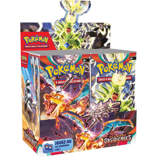 Pokémon - Display de 36 Boosters - EV03 - Flammes Obsidiennes