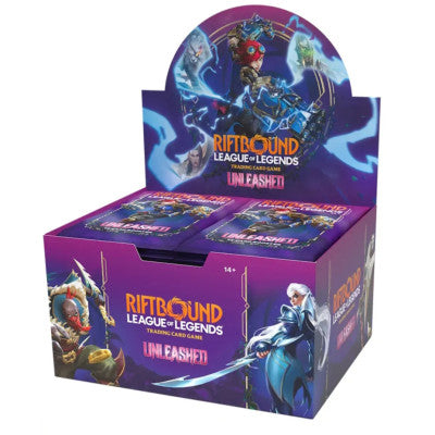 League of Legends - Boite de 24 Boosters - Riftbound - Déchaînement FR