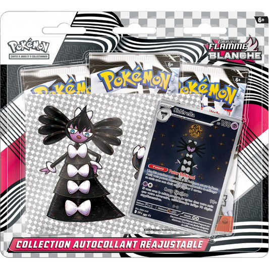Pokémon - Tripack 3 Boosters - EV10.5 Ecarlate et Violet - Flamme Blanche : Sidérella