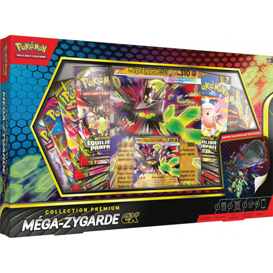 Pokémon - Coffret 8 Boosters - Collection Premium Méga Zygarde EX