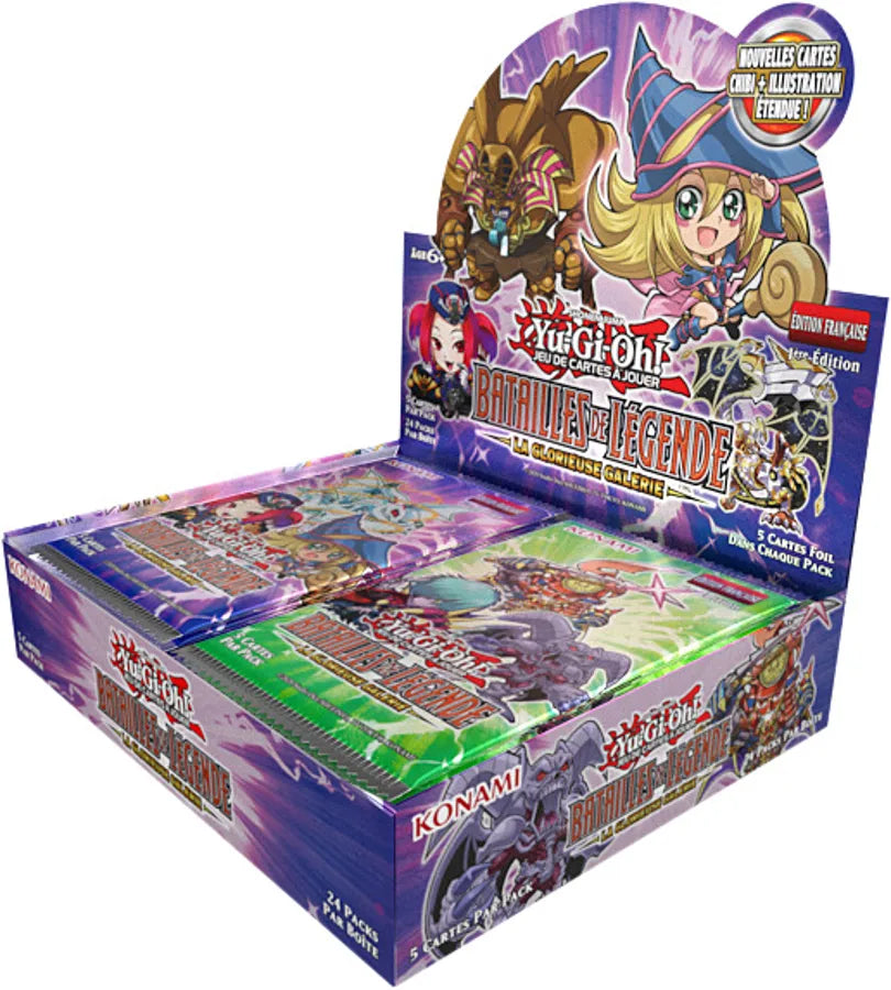 Yu-Gi-Oh! Display FR - 24 Boosters -  Batailles de Légende: La Glorieuse Galerie