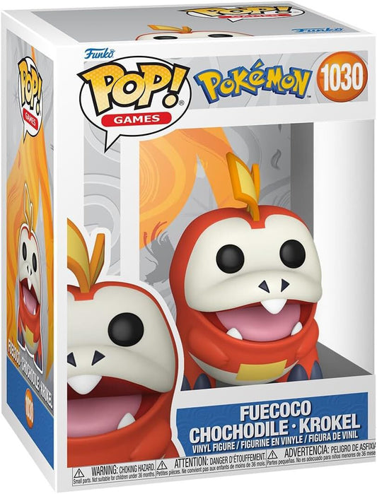 Figurine Funko Pop! N°1030 - Pokemon - Chochodile