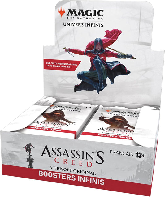 MTG - Boîte de 24 Boosters Infinis - Assassin's Creed FR