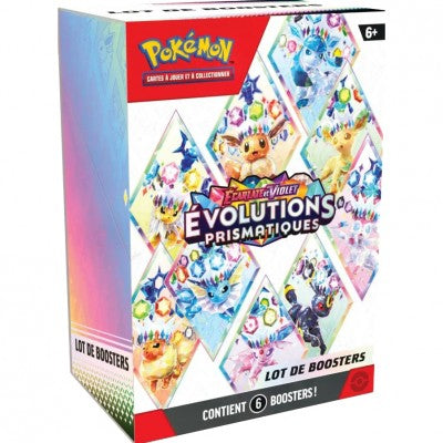 Pokémon - Bundle de 6 Boosters - EV8.5 - Evolutions Prismatiques