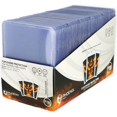 Phoenix Shield - Toploader - 3x4" Clear Regular - par 100