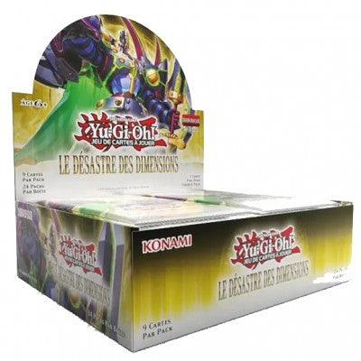 Yu-Gi-Oh! Display FR - 24 Boosters - Le Desastre des Dimensions