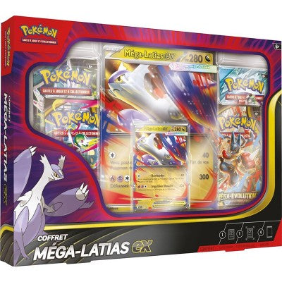 Pokémon - Coffret - 4 boosters - MEGA-LATIAS EX