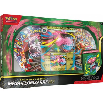 Pokémon - Coffret 8 boosters - COLLECTION PREMIUM - MEGA - FLORIZARRE EX