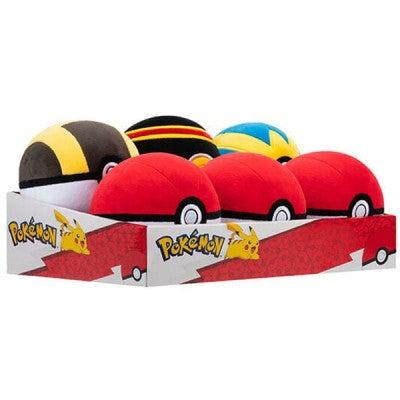 Peluche Pokémon - ASST. DE POKEBALL 12 CM