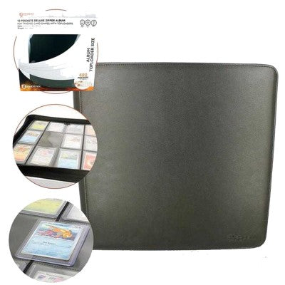 Phoenix Shield - Portfolio - TOPLOADERS - ALBUM DELUXE ZIP - NOIR - 20 pages de 12 cases ( 480 cartes )