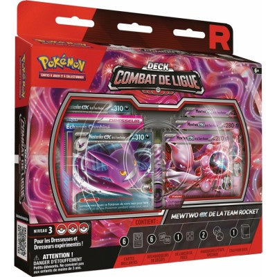 Pokémon  - Deck Combat de Ligue : Mewtwo EX de la Team Rocket