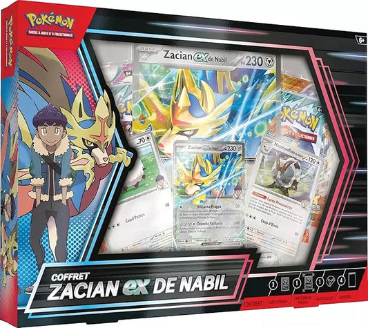Pokémon - Coffret 4 Boosters - Zacian EX de Nabil