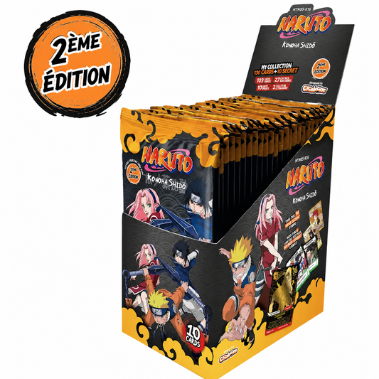 Naruto Mythos - Display de 24 Boosters - Set 1 - Edition 2