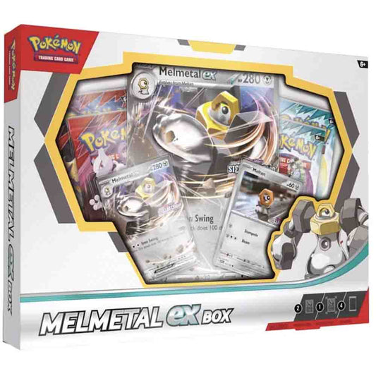 Pokémon - Coffret - 4 boosters - Melmetal EX