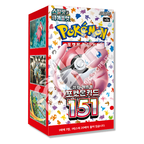 Pokémon - Boîte de 20 Boosters SV2A Pokémon 151 - KR