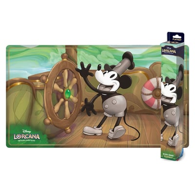 Lorcana - Playmat - Tapis de jeu Steamboat Willie