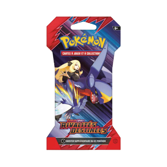 Pokémon - Booster Blister Cartonné ou plastique Français - EV10 - Rivalités Destinées