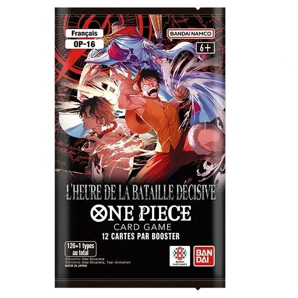 One Piece - 1 Booster - OP16  L’Heure de la Bataille Décisive - FR (Copie)