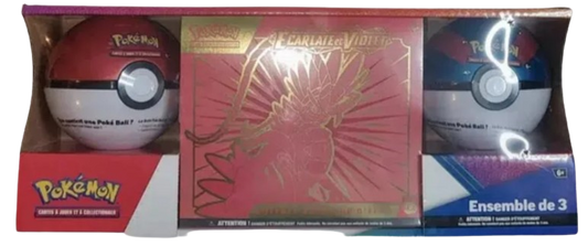 Pokémon - Coffret Costco -  ETB EV01 Miraidon ou Koraidon + 2 Pokéball