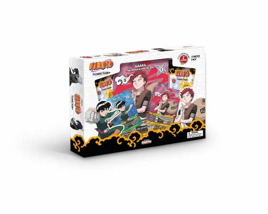 Naruto Mythos - Coffret 4 Boosters - SET 2 SHINOBI SHIREN - GAARA & ROCK LEE
