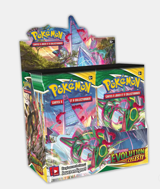 Pokémon - Display de 36 Boosters - EB07 - Evolution Celeste + Protection