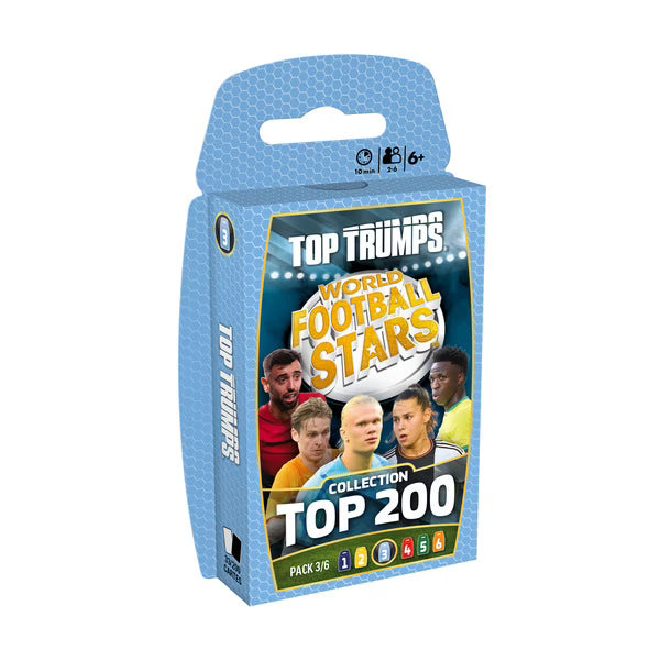 Top Trumps - World Football Stars Top 200 - Pack 3