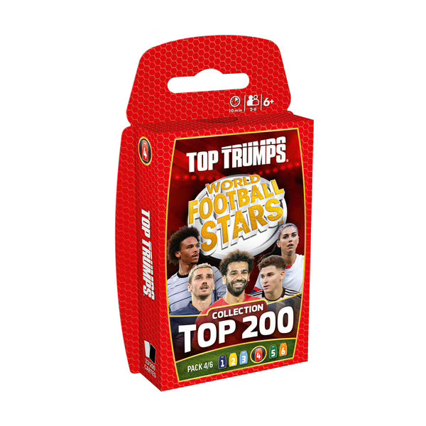 Top Trumps - World Football Stars Top 200 - Pack 4