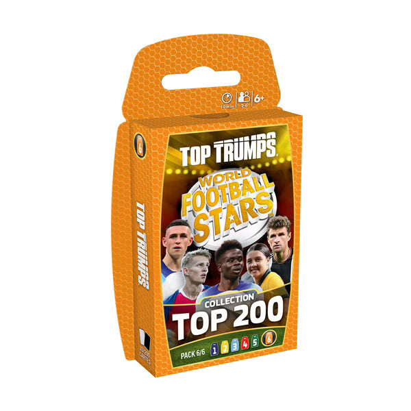 Top Trumps - World Football Stars Top 200 - Pack 6