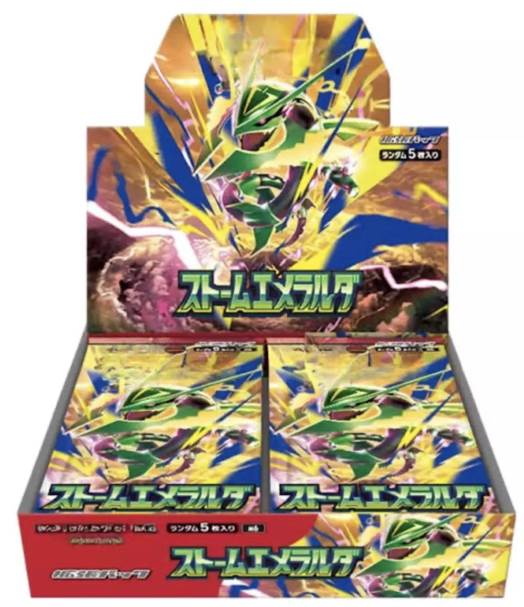 Pokémon - Display M6 Storm Emeralda