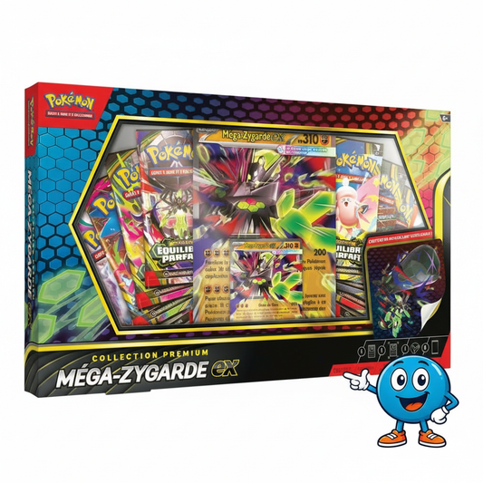 Méga-Zygarde ex avec Cardy - 1/4 taille