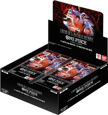 One Piece - Boîte de 24 Boosters - OP16  L’Heure de la Bataille Décisive - FR