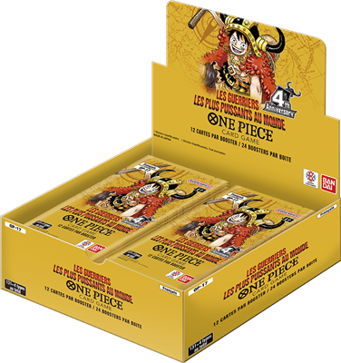 One Piece - Boîte de 24 Boosters - OP17 - Les Guerriers les Plus Puissants au Monde
