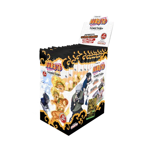 Naruto Mythos - Display de 24 Boosters - Set 2 - SHINOBI SHIREN 1st Edition