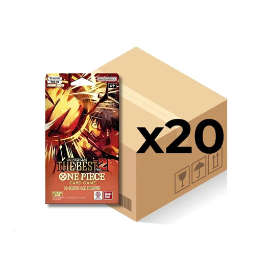 One Piece - 1 Carton de 20 SoloBlisters - PRB02 - The Best Vol.2
