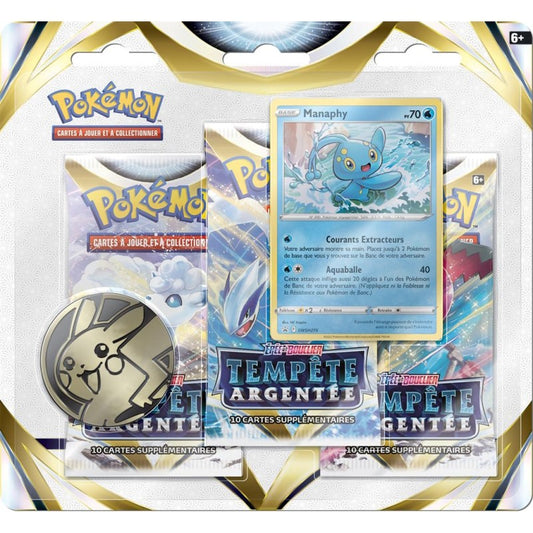 Pokémon - Tripack -  EB12 - Tempete Argentée !